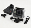 4K Waterproof Action Camera with Image Stabilization, Touch Screen Underwater Cam, Wide Angle Lens for Vlog Snorkeling Travel Recording